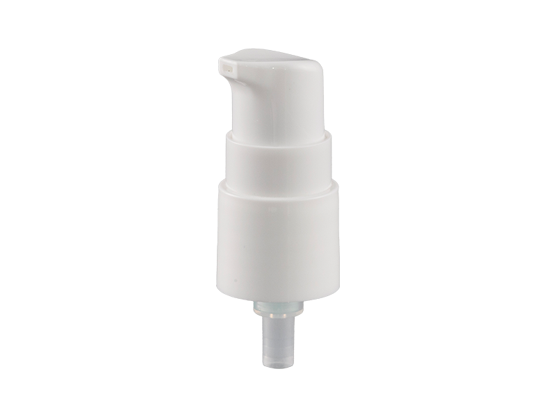 What is the atomization principle of the cosmetic pump head