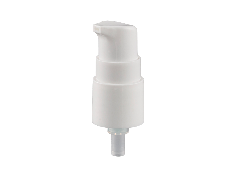 What is the atomization principle of the cosmetic pump head